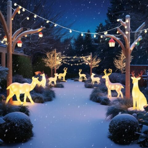 Banff’s Holiday Lights and Wildlife Trail in Calgary