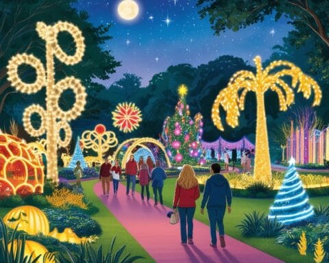 Bear Creek Garden Light Festival in Vancouver