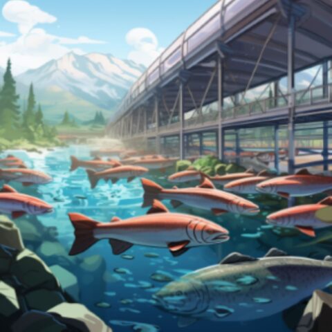 Capilano Salmon Hatchery in Vancouver