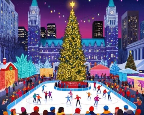 Cavalcade of Lights in Toronto