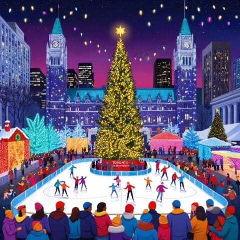 Cavalcade of Lights in Toronto