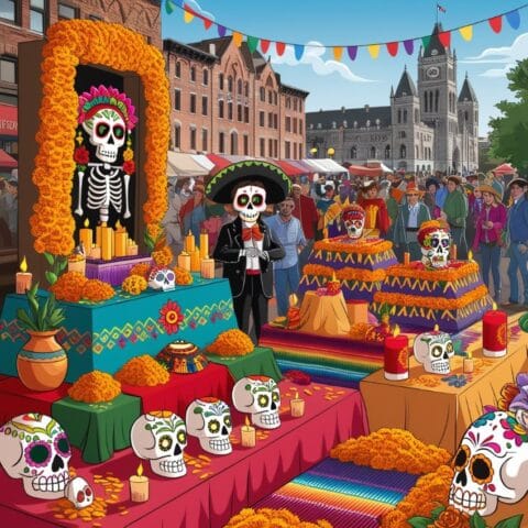 Day of the dead festival in Ottawa