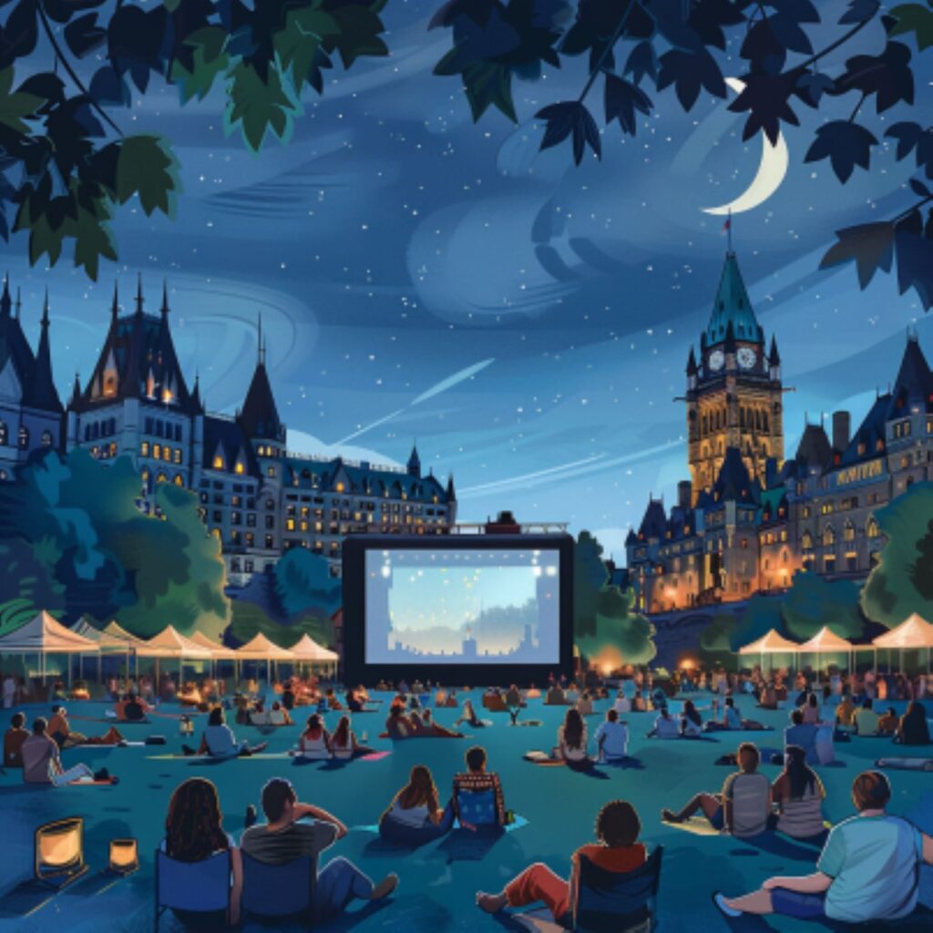 Free Outdoor Movies Under the Stars in Ottawa