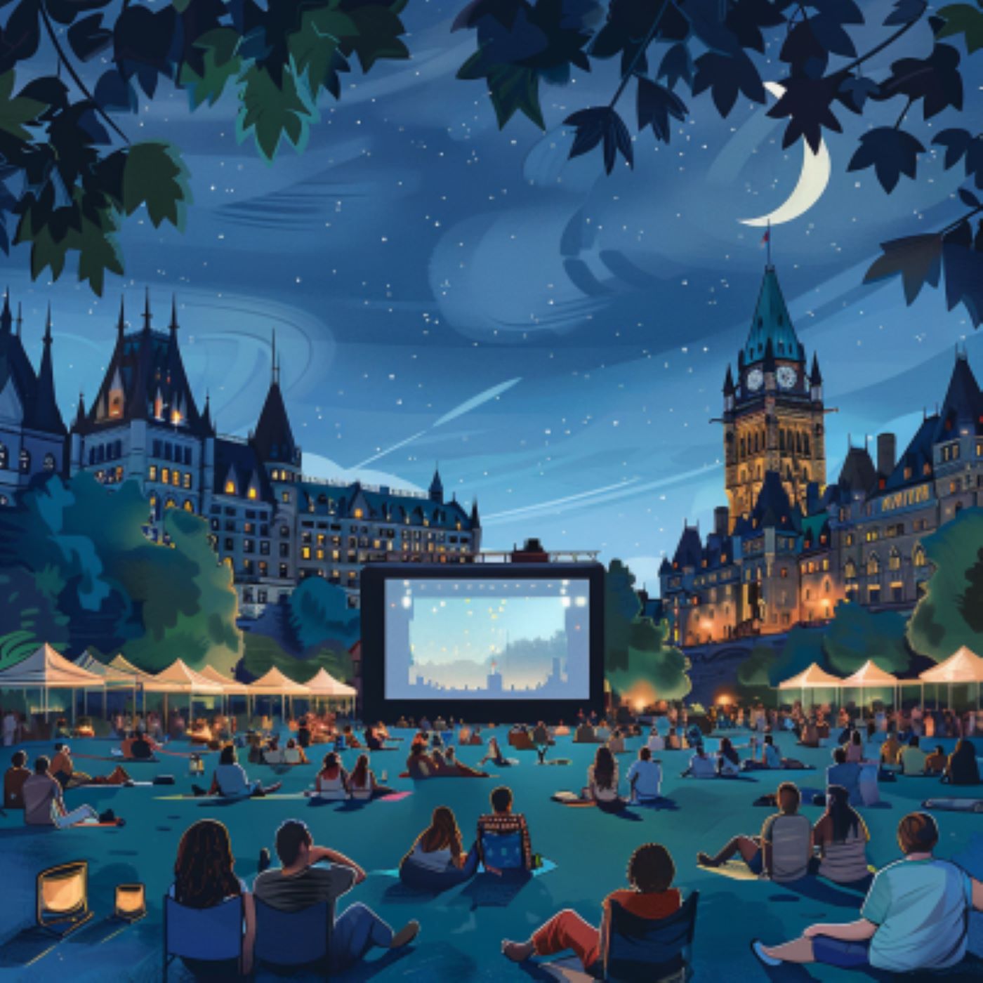Free Outdoor Movies Under the Stars in Ottawa