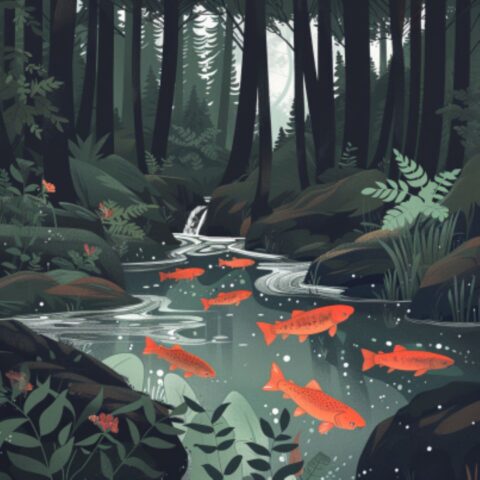 Goldstream's Salmon Run in Victoria