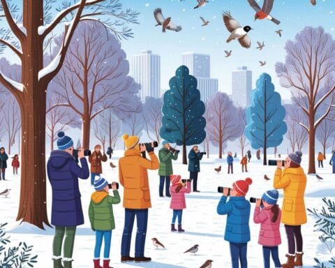 Great Backyard Bird Count at High Park in Toronto