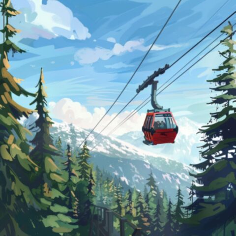 Grouse Mountain in Vancouver