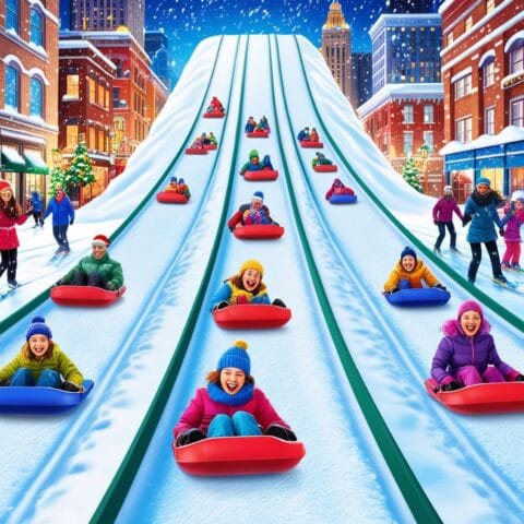 Hill slide in Montreal