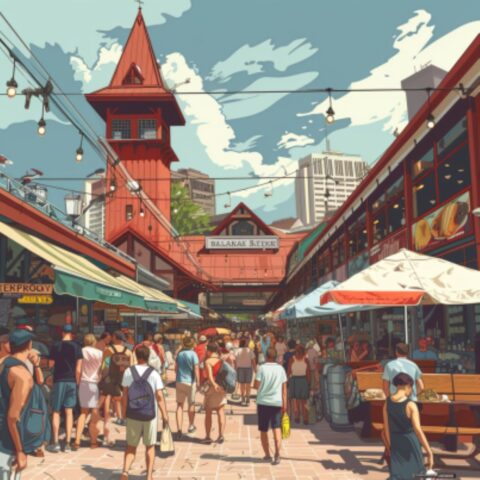 Jean Talon Market inMontreal