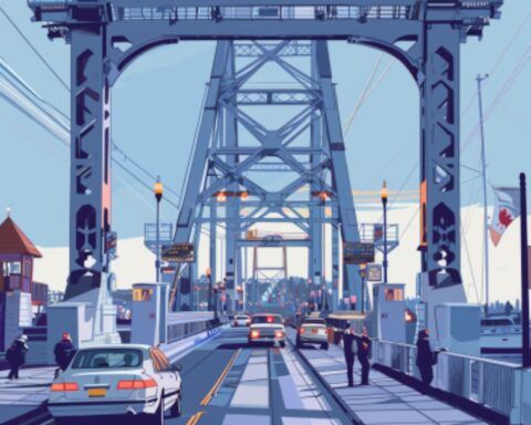 Johnson Street Bridge in Victoria