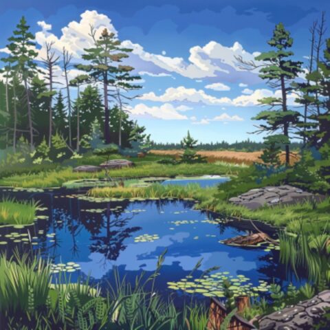 Mer Bleue Bog in Ottawa