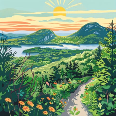 Mont Morissette Regional Park in Gatineau