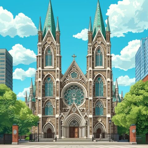 Notre-Dame Cathedral Basilica in Ottawa