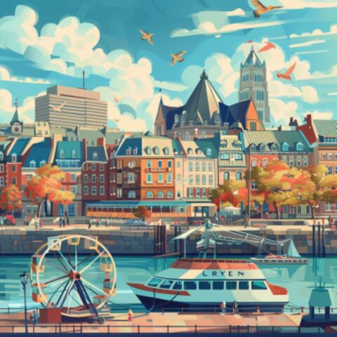 Old Port in Montreal