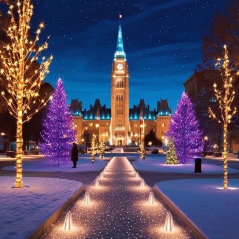 Ottawa’s Magical Winter Lights Festival
