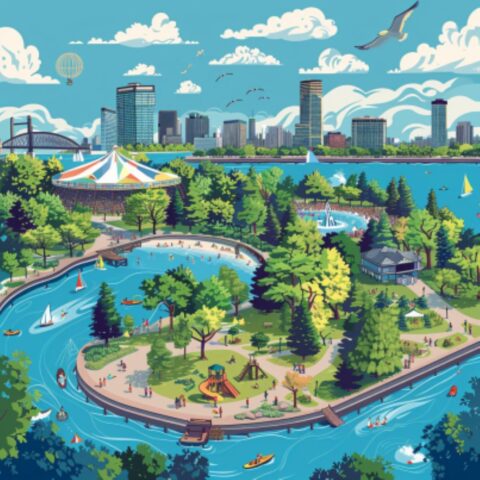 Parc Jean-Drapeau in Montreal