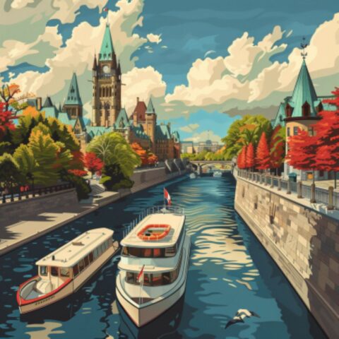 Rideau Canal in Gatineau