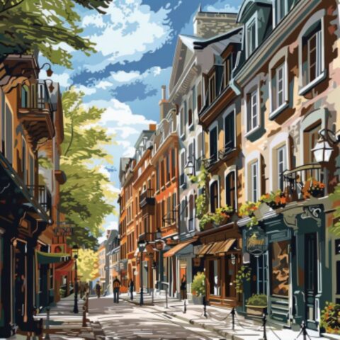 Rue St-Paul in Montreal