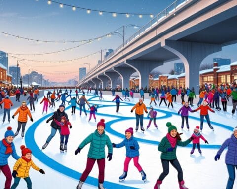 Skate Into Winter at The Bentway in Toronto