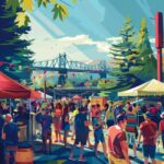 The Shipyards Festival in Vancouver