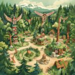 Thunderbird Park in Victoria