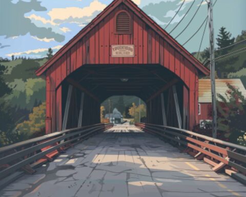 Wakefield's Historic Covered Bridge
