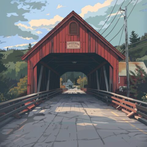 Wakefield's Historic Covered Bridge