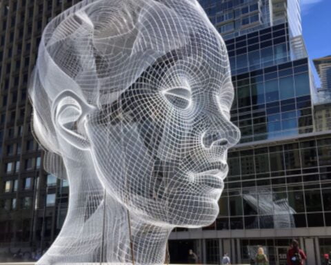 Wonderland Sculpture in Calgary