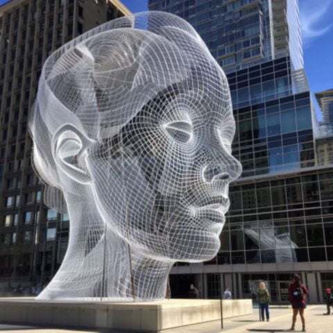 Wonderland Sculpture in Calgary