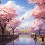 annual cherry blossom spectacle in Victoria