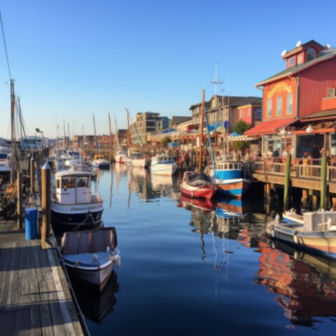 free activity Fisherman's Wharf in Victoria