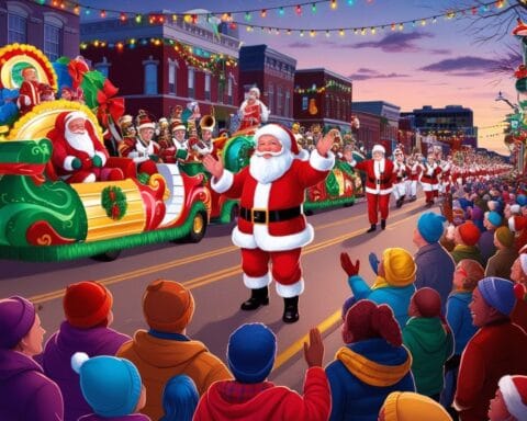 the 42nd Annual Peninsula Co-op Santa Claus Parade In Victoria