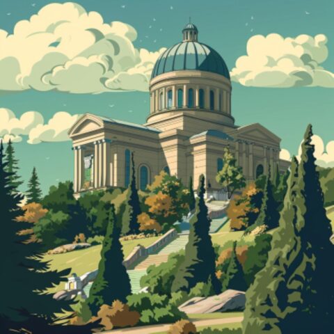 theSaint Joseph's Oratory of Mount Royal in Montreal